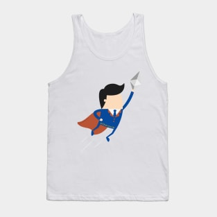 Ethereum man to the moon Tank Top